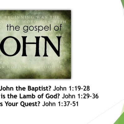 John 1:19-51